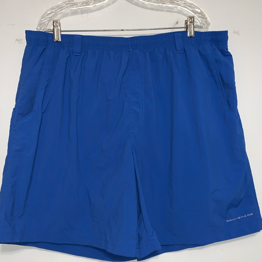 Blue Columbia Omni Shade Size 2X Swim Trunks